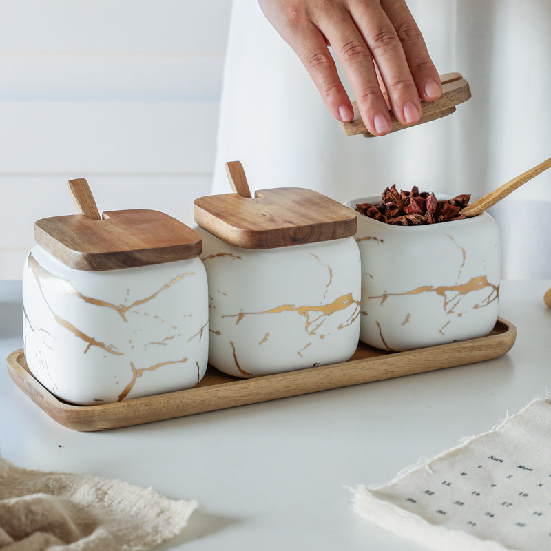 Essenza Marble Collection - Kruidenpotjes