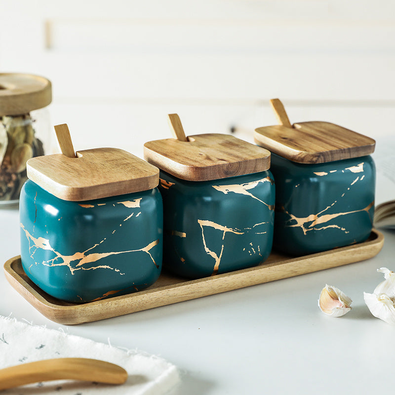 Essenza Marble Collection - Kruidenpotjes