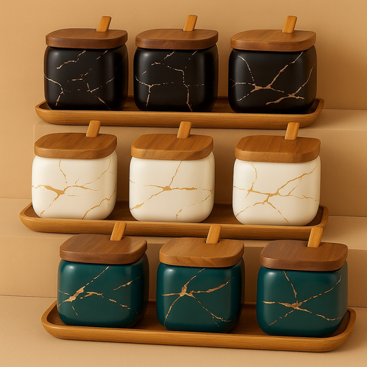 Essenza Marble Collection - Kruidenpotjes
