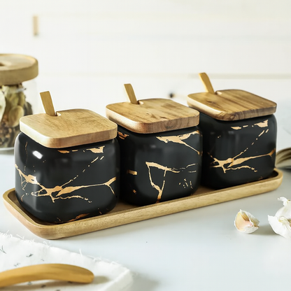 Essenza Marble Collection - Kruidenpotjes