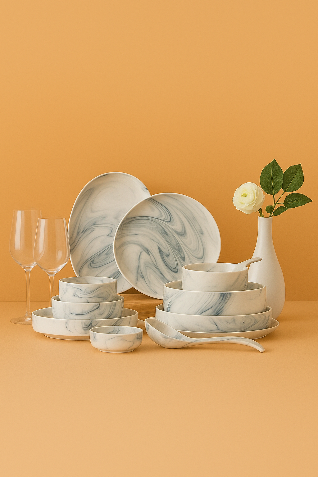 Nordic Marble Collection - Tafelservies