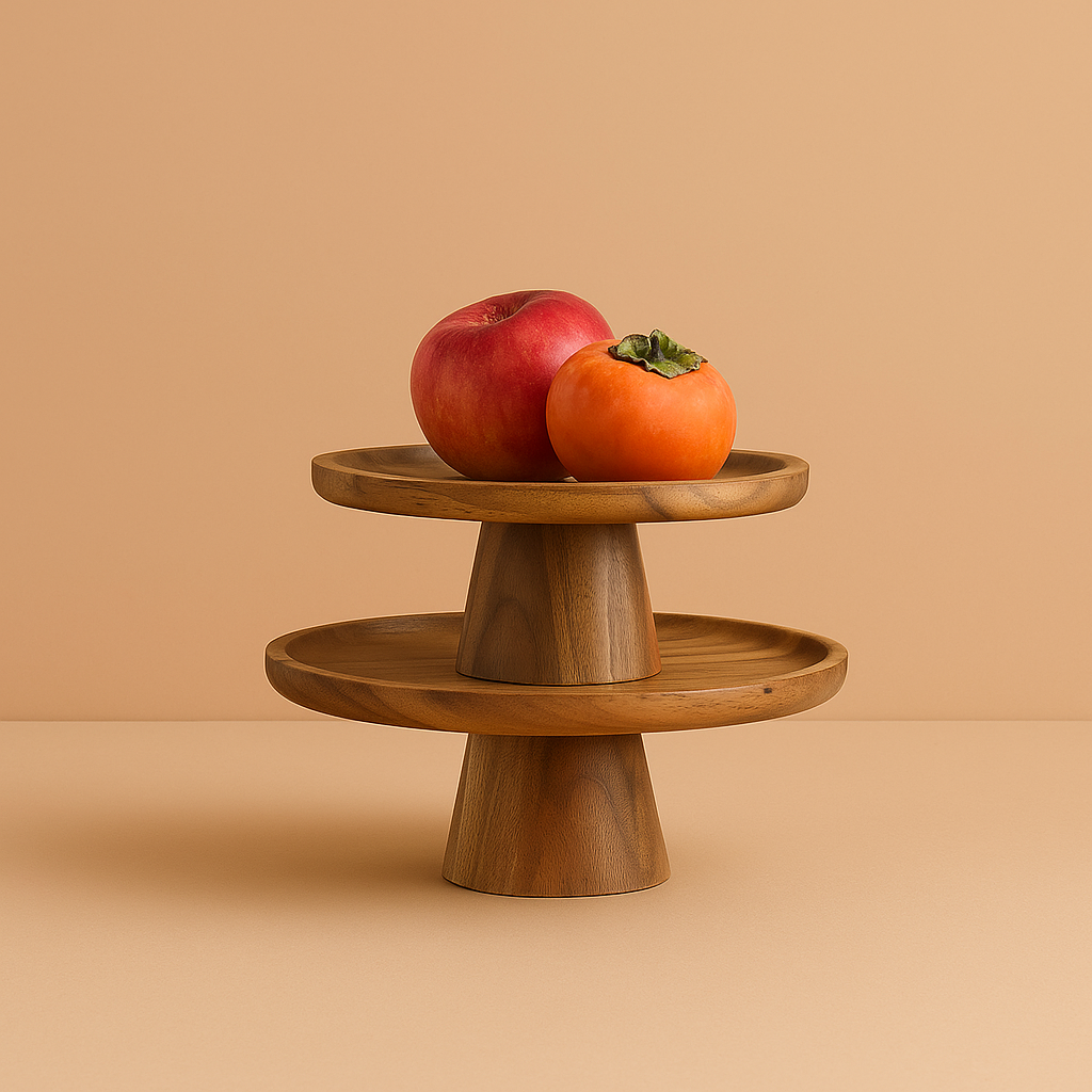 Zenji  – Houten Fruitplateau